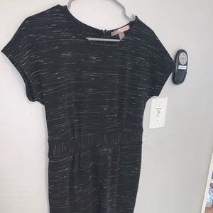 Black and white dress